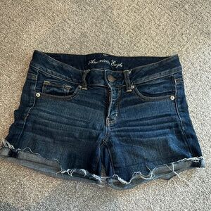American Eagle Outfitters Women's Blue Denim Shorts